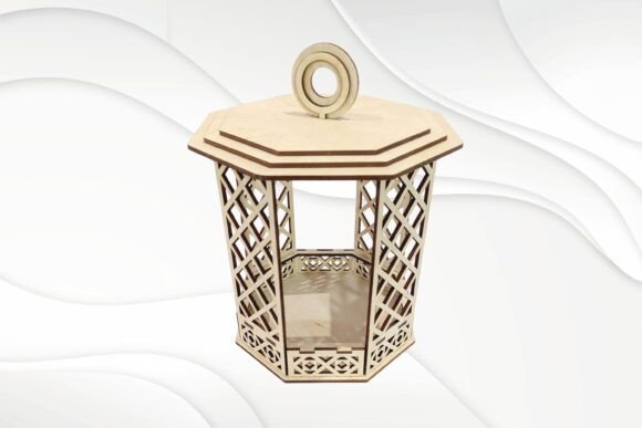 Bird Feeder Garden Decor Design Laser
