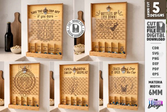 Drink Packet Organizers Laser Cut Bundle: A Practical Solution for Beverage Organization