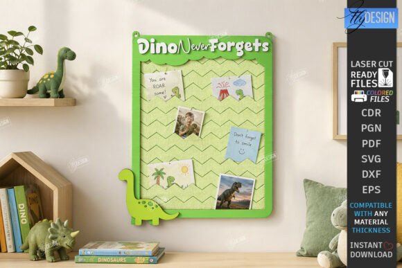 Felt Notes and Photo Organizer Laser Cut