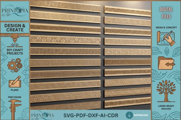 Greek Key Border Designs Meander Pattern: Timeless Elegance for Modern Craftsmanship