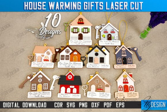 Housewarming Gift Laser Cut Bundle CNC: A Creative and Practical Solution for Modern Gifting