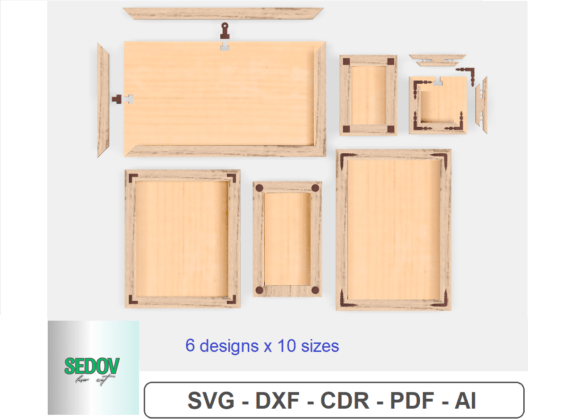 Photo Frame Bundle Laser Cut Files: A Creative Solution for Custom Framing