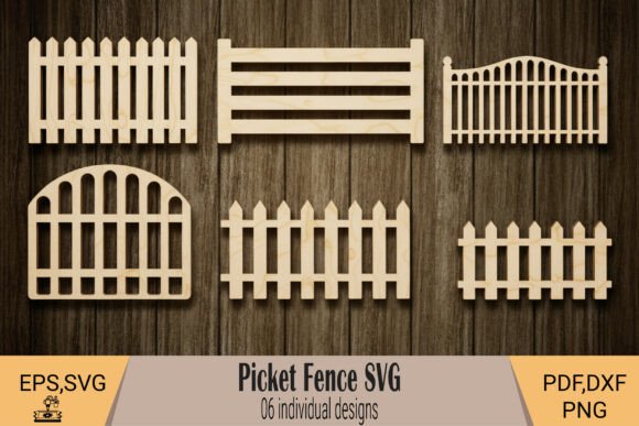 Picket Fence Laser Cut SVG: A Versatile Tool for Creative Projects