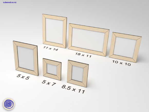 Picture Frame Set - Laser Cut Files