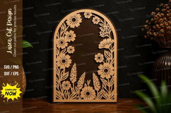 Revolutionizing DIY and Design with Daisy Window Frame SVG Laser Cut Svg