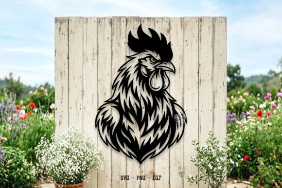Rooster SVG, Chicken Head DXF, Laser Cut: A Comprehensive Guide for Crafters and Designers